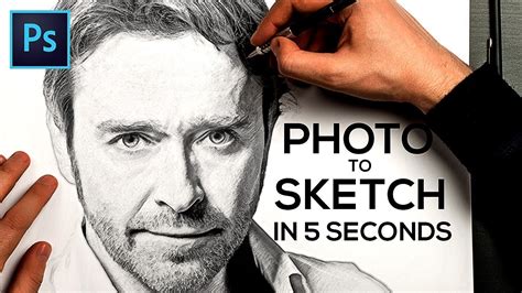 How To Turn A Photo Into A Sketch