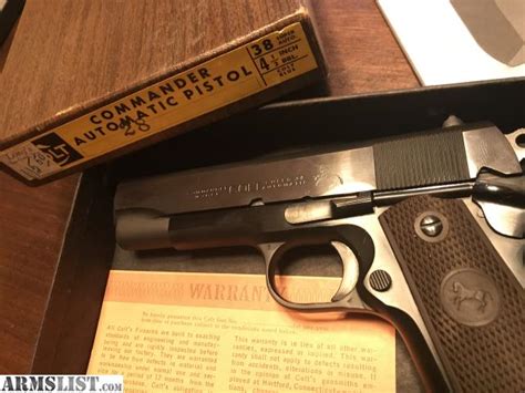 Armslist For Sale Colt Lw Commander 38 Super Made In 1968 Almost