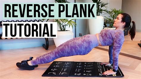 Reverse Plank Exercise⎮ Inverted Plank Exercise Variation Tutorial