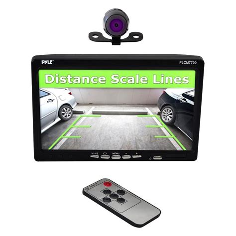 Pyle Plcm7700 Rear View System With Built In 7 Monitor And Surface