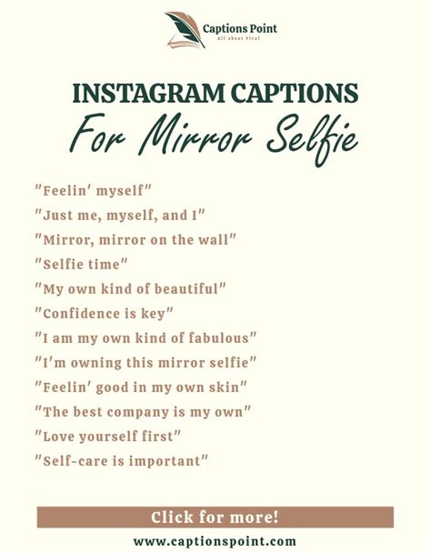 Mirror Selfie Captions Mirror Selfie Captions For Ins