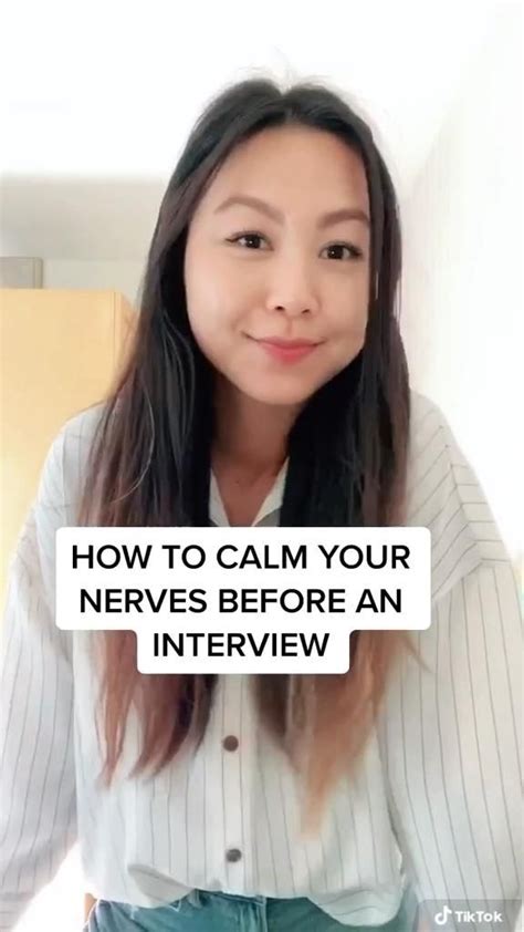 HOW TO CALM YOUR NERVES BEFORE AN INTERVIEW Video Job Interview