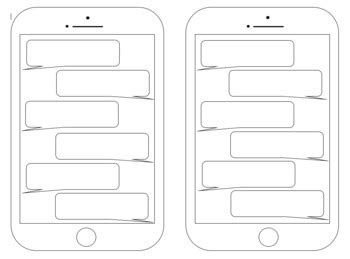 Check spelling or type a new query. Texting Template by Kristin Prewitt | Teachers Pay Teachers