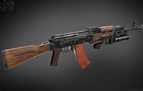 Wallpaper Rendering Weapons Gun Weapon Render Custom Kalashnikov Assault Rifle Images For