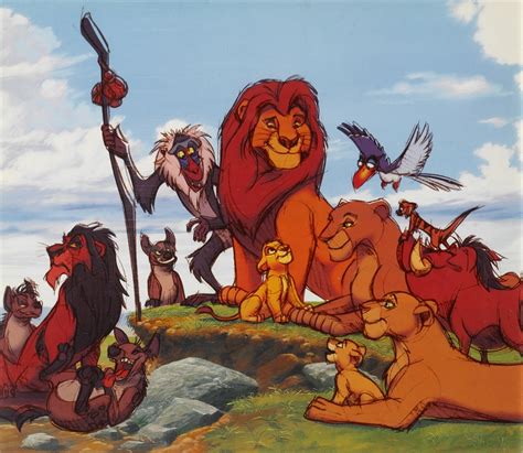 The Lion King Animation Art