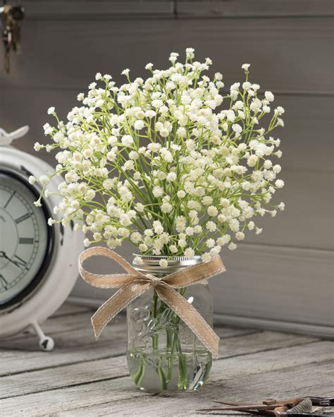 Check spelling or type a new query. Buy Baby's Breath & Bow Artificial Flower Arrangement at ...