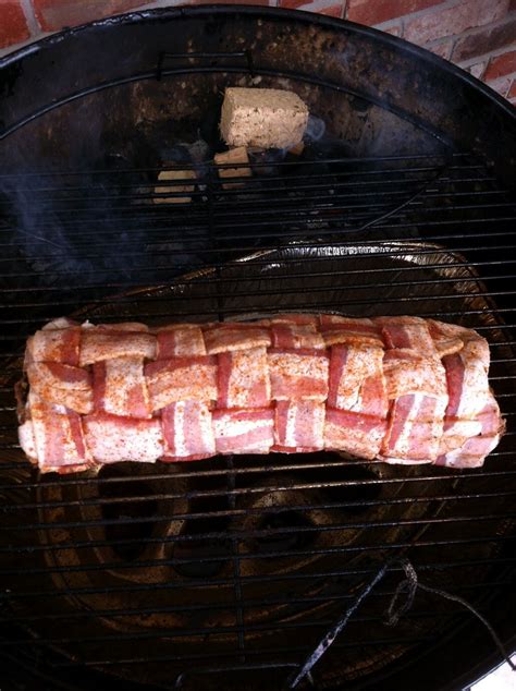 This makes a great mid smoke snack because it only takes about 30 minutes for it to brown up and acquire a great smoky flavor. Bacon Wrapped Fatty | Bacon wrapped, Bacon, Barrel bbq