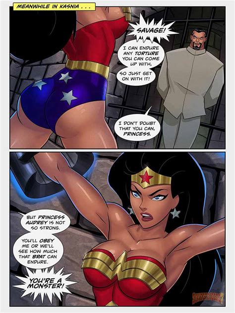 Wonder Woman Vandalized Heroes Hentai W