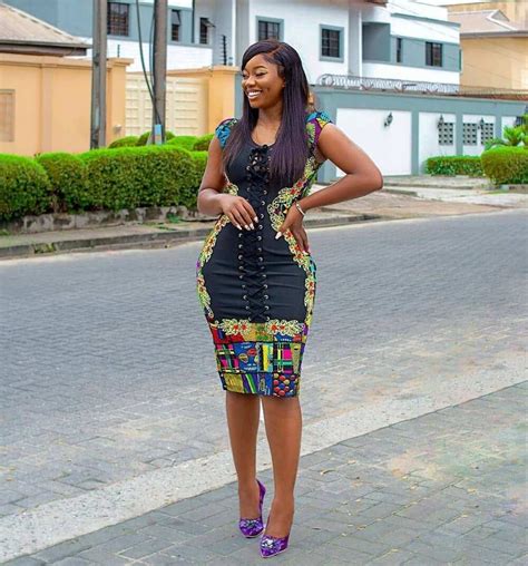 Photos Latest Ankara Fashion Styles By Ghana Female Celebrities New African Dresses Inspir