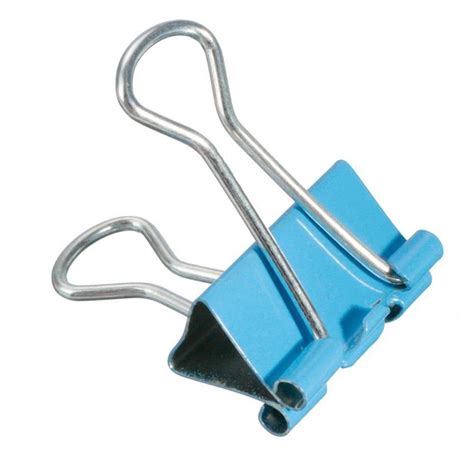 New 10pcs Binder Clip 19mm Metal Classic Office Stationery Paper