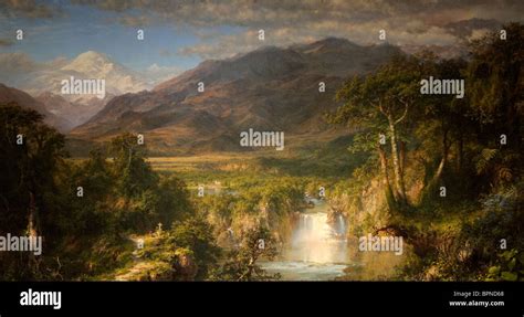 The Heart Of The Andes 1859 By Frederic Edwin Church Stock Photo Alamy