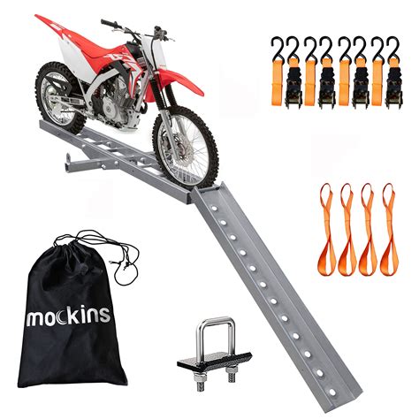 Buy Mockins 500 Lbs Capacity Anti Tilt Hitch Motorcycle Carrier With