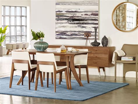 Florence Brown Rectangular Small Dining Room Set From Moes