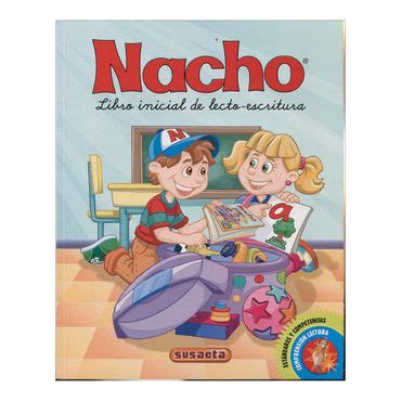 Excelente libro para niños para aprender y practicar español. Nacho. Libro inicial de lectura - Panamericana