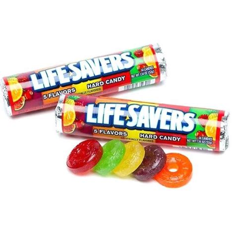 Life Savers Hard Candy 5 Flavor Rolls Retro Candy Candy District