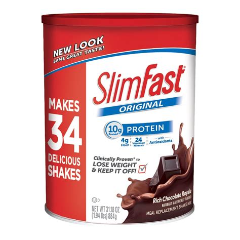 Slimfast Chocolate Royale Shake Mix Oz Walmart Com Walmart Com