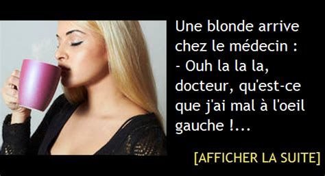 Blague Blonde Une Blonde Arrive Chez Le M Decin Blond Quiet Book