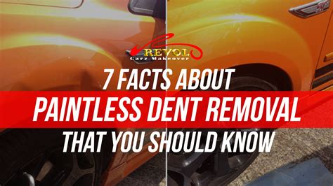 Dents Happen Even To The Most Careful Driver And Doting Car Owner But Dont Worry Because Its