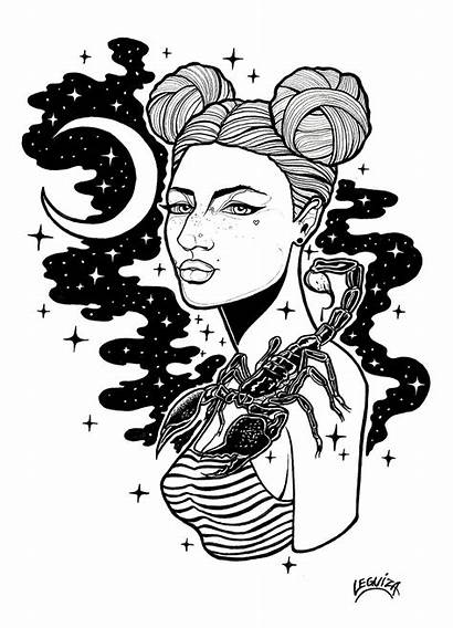 Zodiac Scorpio Queen Astrology Signs Night Mystery