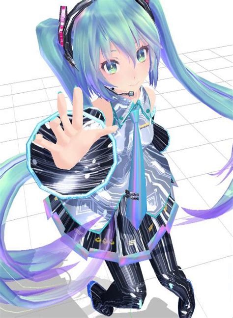 Mmd Hatsune Miku By Dee Vee Un Nt Art On Deviantart