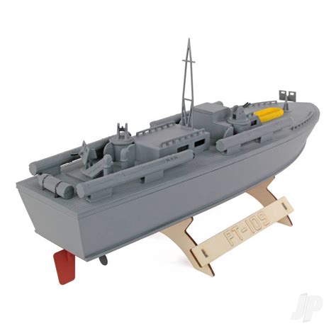 Pt 109 Patrol Torpedo Boat 410mm Wood Rc Model Kit