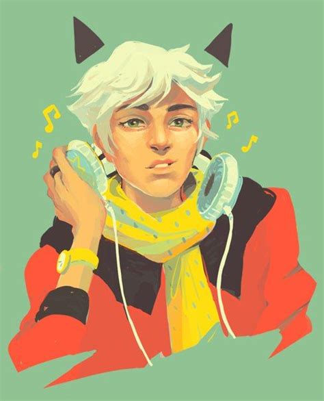 He wears black cat ears and a black mask around his eyes. Adrien "if he was a model in real life" (Miraculous ...