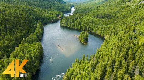 4k Drone Footage Of Canadian Rivers And Waterfalls Ambient Drone Film