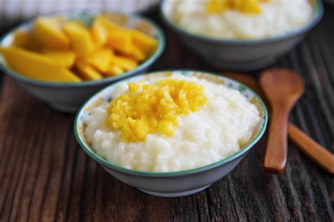 Mango And Coconut Brown Rice Pudding Your Home Style