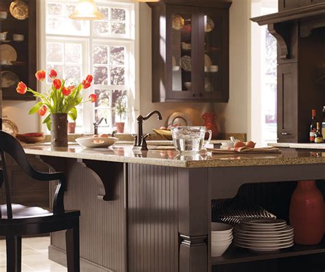 Thomasville Brunswick Maple Grotto Kitchen Cabinet Design