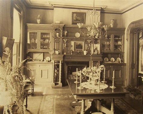Victorian Dining Room 1890s By Gaswizard Via Flickr Victorian Rooms