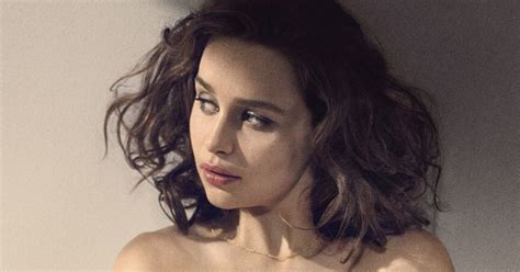 Emilia Clarke Goes Topless As She S Named Esquire S Sexiest Woman Alive Toofab Com