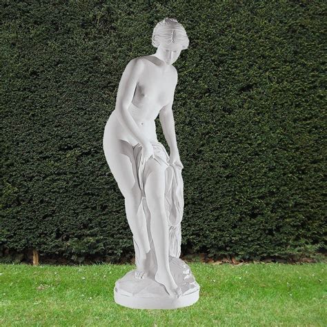 Bathing Goddess 82cm Roman Garden Sculpture Large Marble