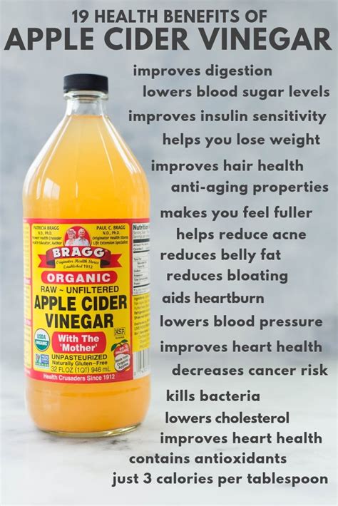 How Much Apple Cider Vinegar Per Day For Health Benefits