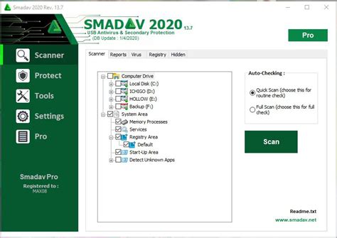 Smadav Pro 2020 V137 Full Key Pirate4all