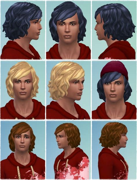 Gents Soft Curls Male Hair At Birksches Sims Blog Sims 4 Updates