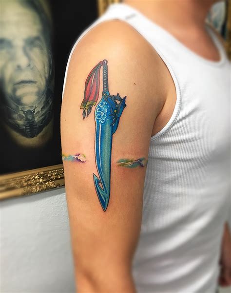 My New Ffx Sword Tattoo What Do You Guys Think Love It So Much R