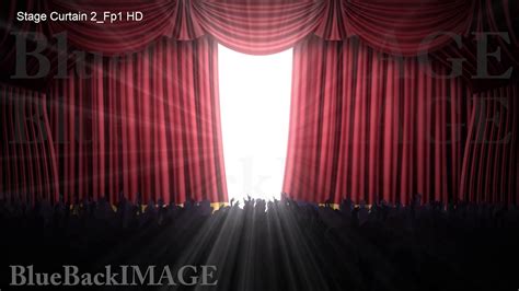 Stock Footage Curtain Stage Opening Theater Hall Open Show Ceremony