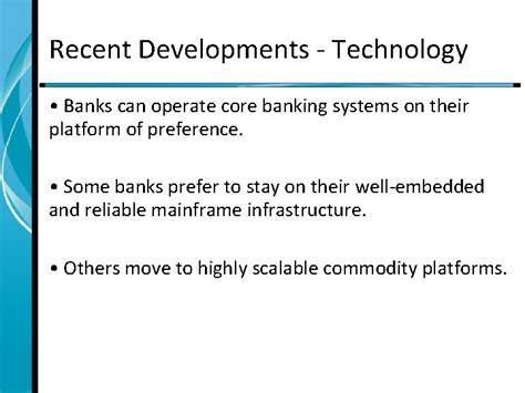 Banking Information Systems Lecture 7 Core Banking System