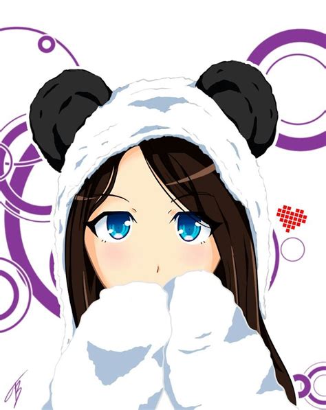 Panda Anime Girl Naruto Kawaii Animals Home Decor Toddler Girls