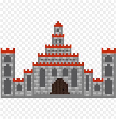 Free Download Hd Png Castle Pixel Art Png Transparent With Clear