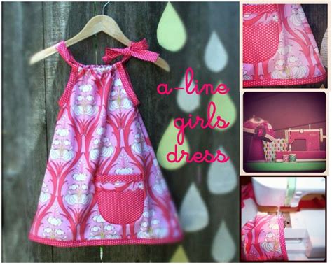Diy Craft How To Sew An A Line Girls Dress Dear Handmade Life