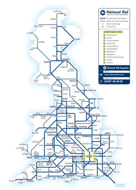 British Rail Map Of England Florri Anna Diana