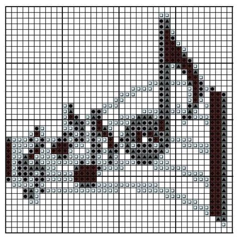 Turning artwork into cross stitch patterns using macstitch/winstitch cross stitch software. Free: Music Note # 4 Cross Stitch Pattern EMAIL ONLY ...
