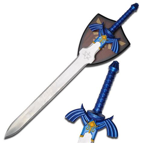 Links Master Sword From The Legend Of Zelda With Plaque