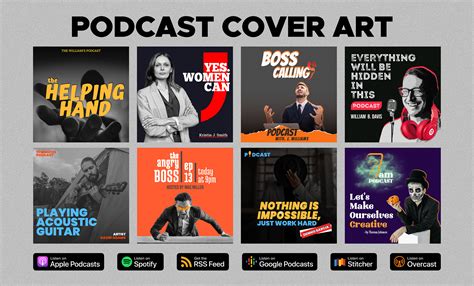 Podcast Cover Art Design On Behance