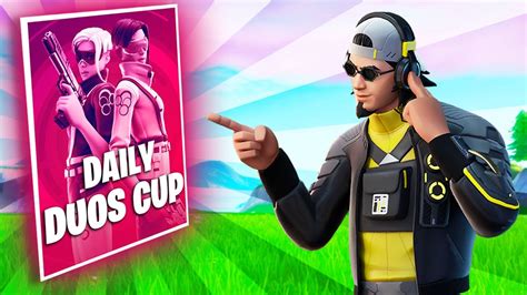 Now Live Daily Duo Cup Fortnite Battle Royale Stay Home Withme