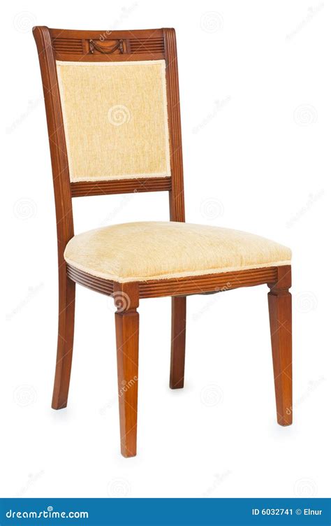 Wooden Chair Isolated Stock Image Image Of Isolated Object 6032741