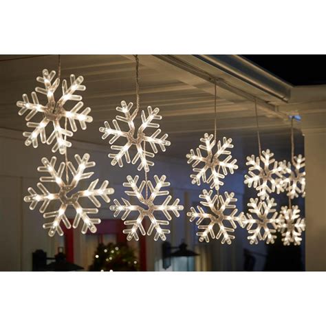 20 The Best Snowflake Outdoor Christmas Lights Ideas Sweetyhomee