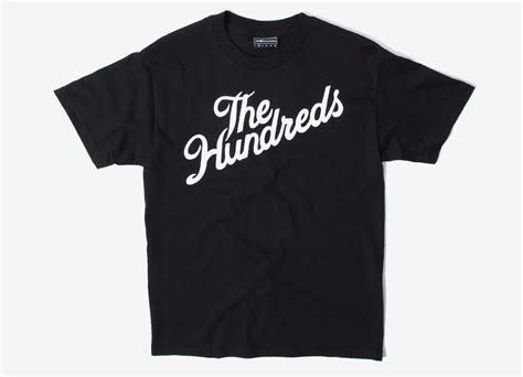 The Hundreds The Hundreds Forever Slant T Shirt In Black The Chimp