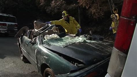 Napa Road Reopens After Driver Killed In Rockslide Abc7 San Francisco